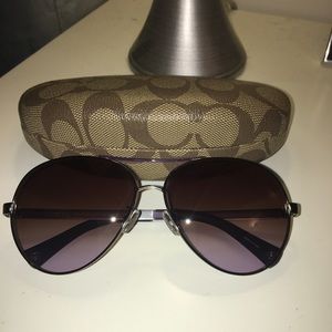 Coach Aviator Sunglasses